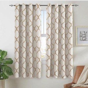 45” curtain panels with grommets